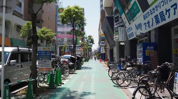 東西線・行徳駅付近の街並み・千葉県市川市 東西線・行徳駅付近の街並み・千葉県市川市の写真