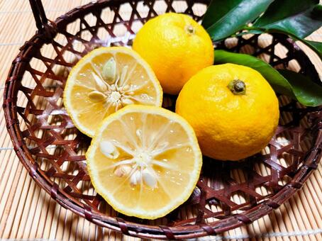 柚子 柚子,ゆず,冬至の写真素材