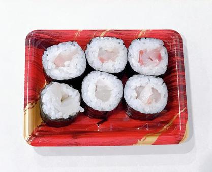 海鮮巻き 海鮮巻き,白身魚,白身の写真素材