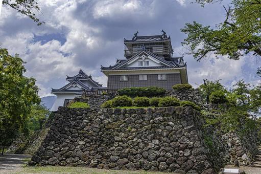 越前大野城 越前大野城 越前大野城,大野城,続日本100名城の写真素材