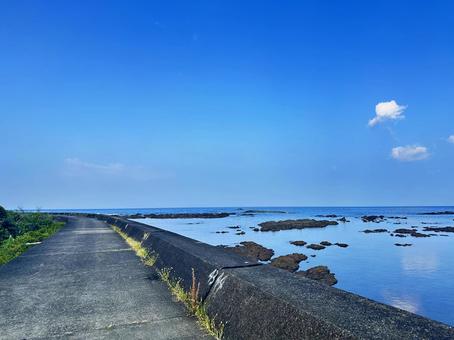 海岸 夏の海 海岸 夏の海 自然,海岸,海辺の写真素材