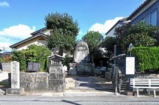 山口・萩市 久坂玄瑞生誕地（旧宅跡） 久坂玄瑞,生誕地,旧宅跡の写真素材