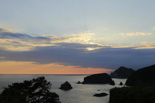 A spectacular view of Yuusuge Park in Minamiizu Town, JPG