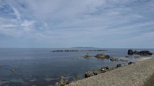 新潟県藤塚浜の景色3 新潟県藤塚浜の景色3の写真