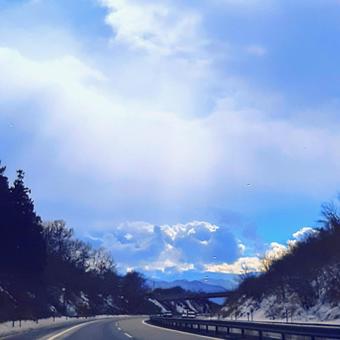 冬の景色 冬の景色の写真