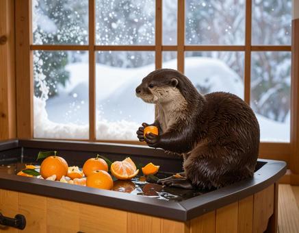みかんとかわうそ みかんとかわうその写真