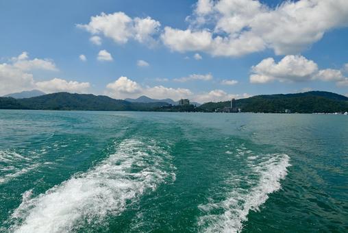 台湾 日月潭 台湾 日月潭の写真