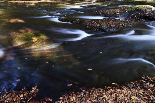 菊池渓谷 菊池渓谷,菊池川,熊本県の写真素材
