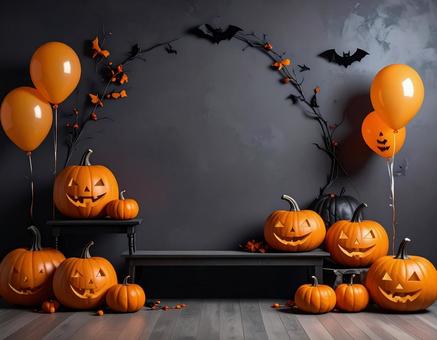 ハロウィン用背景素材 ハロウィン用背景素材の写真