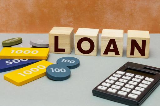 LOANと融資のイメージ ローン,loan,借入の写真素材