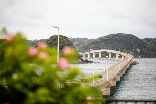 角島大橋の写真