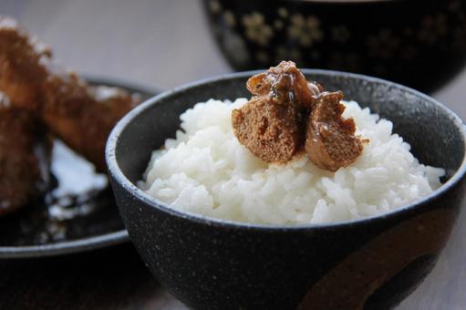 たらこ甘露煮 つくだ煮 たらこ甘露煮 つくだ煮の写真