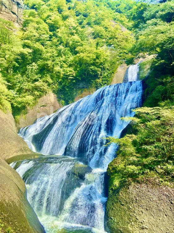袋田の滝 袋田の滝,自然,滝の写真素材
