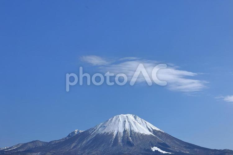 冠雪の大山　２８ 風景,自然,壁紙の写真素材