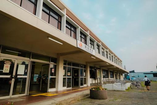 【三重】四日市駅 2025 2025,晴天,四日市の写真素材