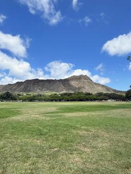カピオラニ公園の風景 カピオラニ公園の風景の写真