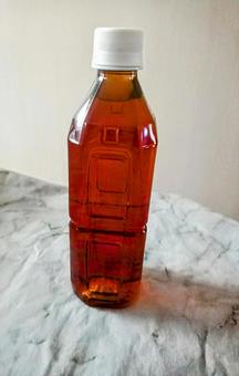 ペットボトルのウーロン茶 ペットボトルのウーロン茶の写真
