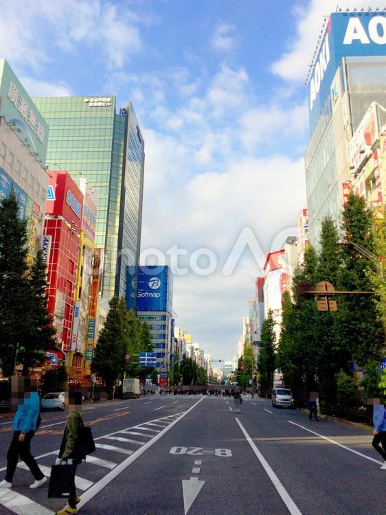 東京風景・秋葉原 秋葉原,千代田区,東京都の写真素材