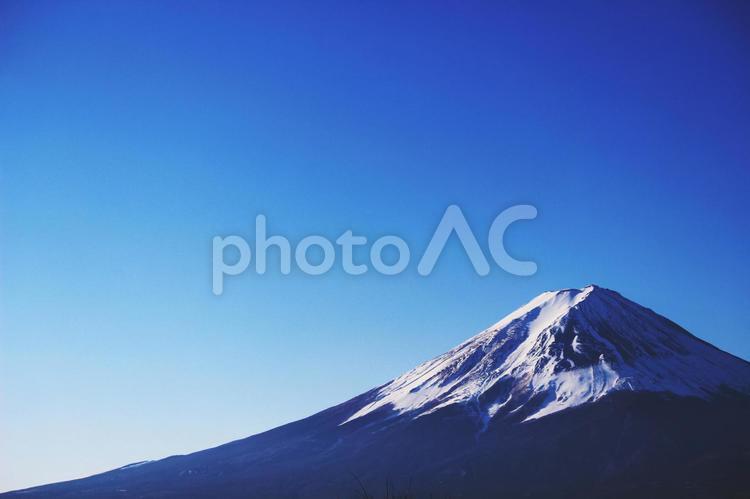 御坂峠の見晴台からの富士山1 富士山,見晴台,御坂峠の写真素材