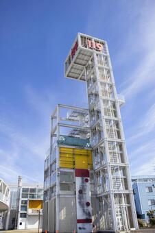 豊明消防署 豊明消防署,消防,ホースの写真素材