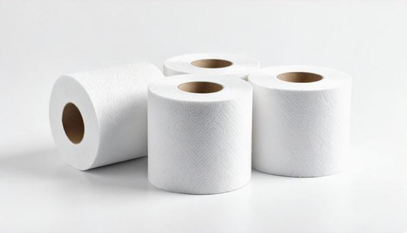 トイレットペーパー トイレットペーパーの写真