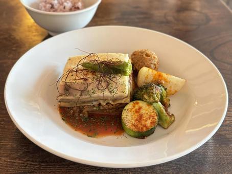 ムサカのプレートランチ ムサカのプレートランチの写真