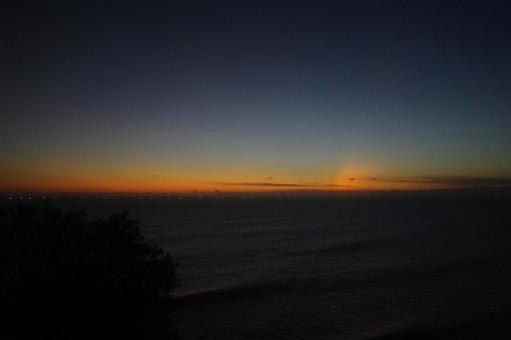 バリの夕日 バリの夕日の写真