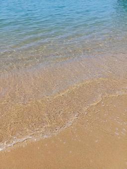 透明度の高い海 透明度の高い海 透明,青い海,波打ち際の写真素材
