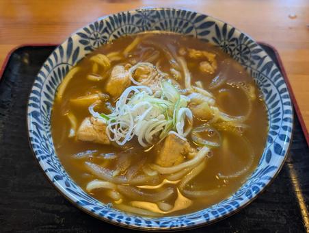 おいしいカレーうどん おいしいカレーうどん カレー,カレーうどん,食堂の写真素材