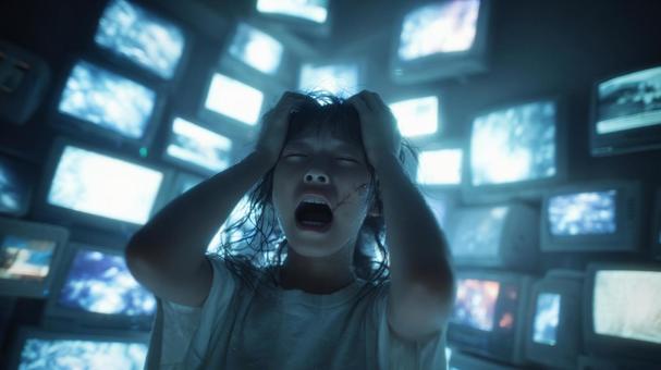 インターネットの情報に苦しむ女の子6 インターネットの情報に苦しむ女の子6の写真
