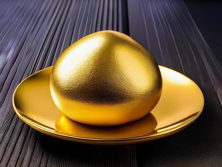 金まんじゅう 金まんじゅうの写真
