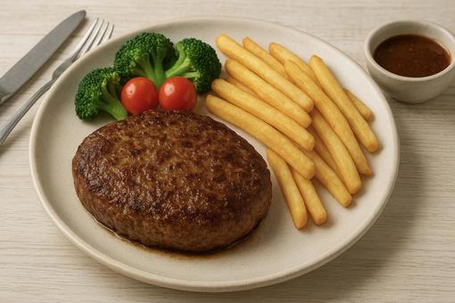 ハンバーグ ハンバーグの写真