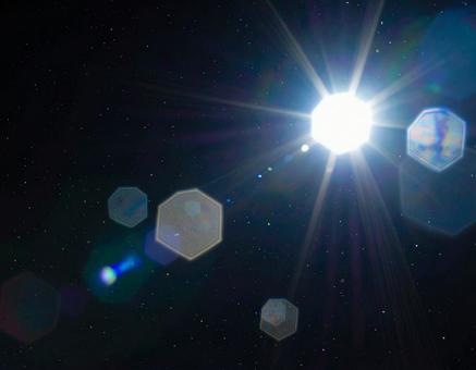 繊細で控えめな光素材の写真