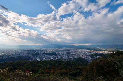 大文字山からの景色の写真