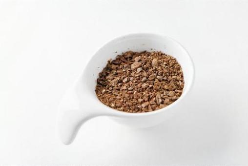 Coarse ground coffee beans, kacang kopi, lemah kasar, arabica, JPG