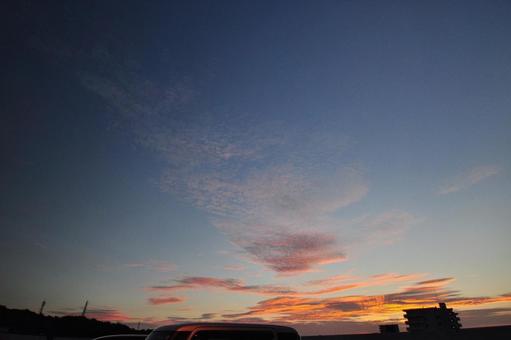 夕焼け 夕焼けの写真