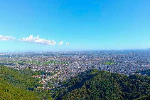 金華山からの眺め 金華山からの眺めの写真