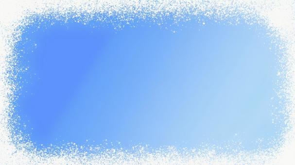 背景用グラデーション雲フレーム17の写真