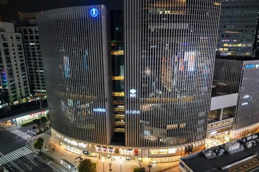 銀座の夜景 銀座の夜景の写真