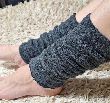 レッグウォーマー① レッグウォーマー,足,脚の写真素材