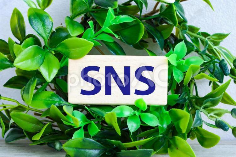 SNSのタイトル画像 sns,フォロー,フォロワーの写真素材