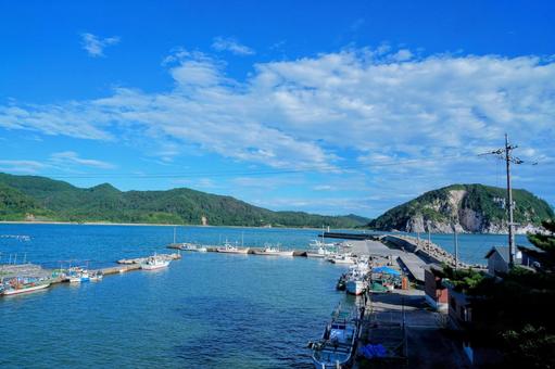 隠岐の島の都万港 隠岐の島の都万港 隠岐,都万,都万港の写真素材