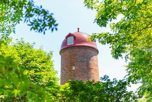 サイロと青空 サイロと青空 サイロ,青空,明治公園の写真素材