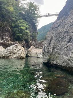 みたらい渓谷 みたらい渓谷 みたらい渓谷,渓谷,川の写真素材