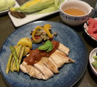 チキントマトソース チキントマトソースの写真