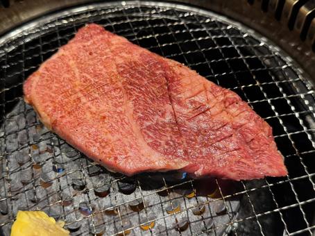 霜降り焼肉 霜降り焼肉 焼肉,肉,牛肉の写真素材
