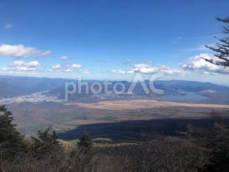 風景　自然　富士山 富士山,山,空の写真素材