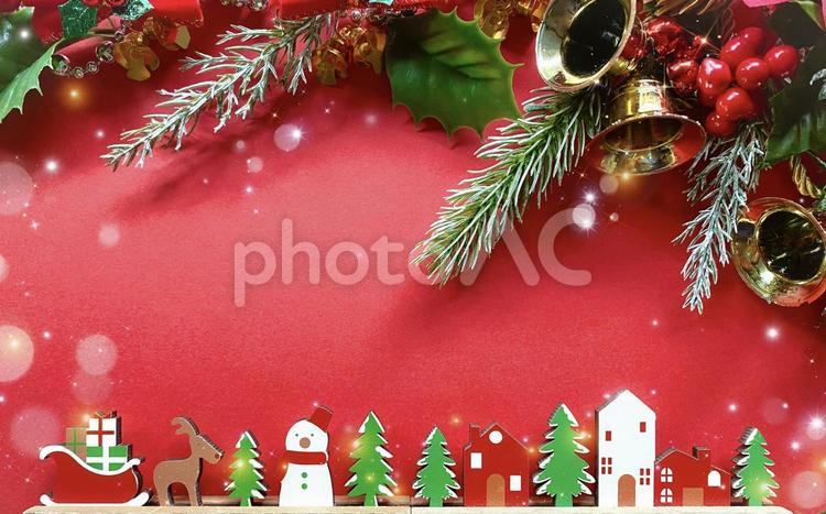 クリスマスフレーム クリスマス,クリスマスカード,クリスマスフレームの写真素材