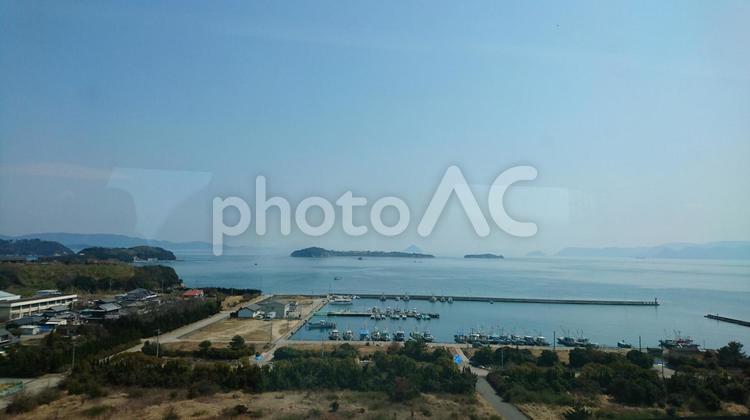 瀬戸内海のある景色 瀬戸内海,景色,海の写真素材