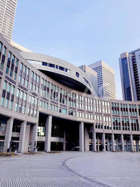 東京風景・都議会議事堂 都議会議事堂,議事堂,会議の写真素材